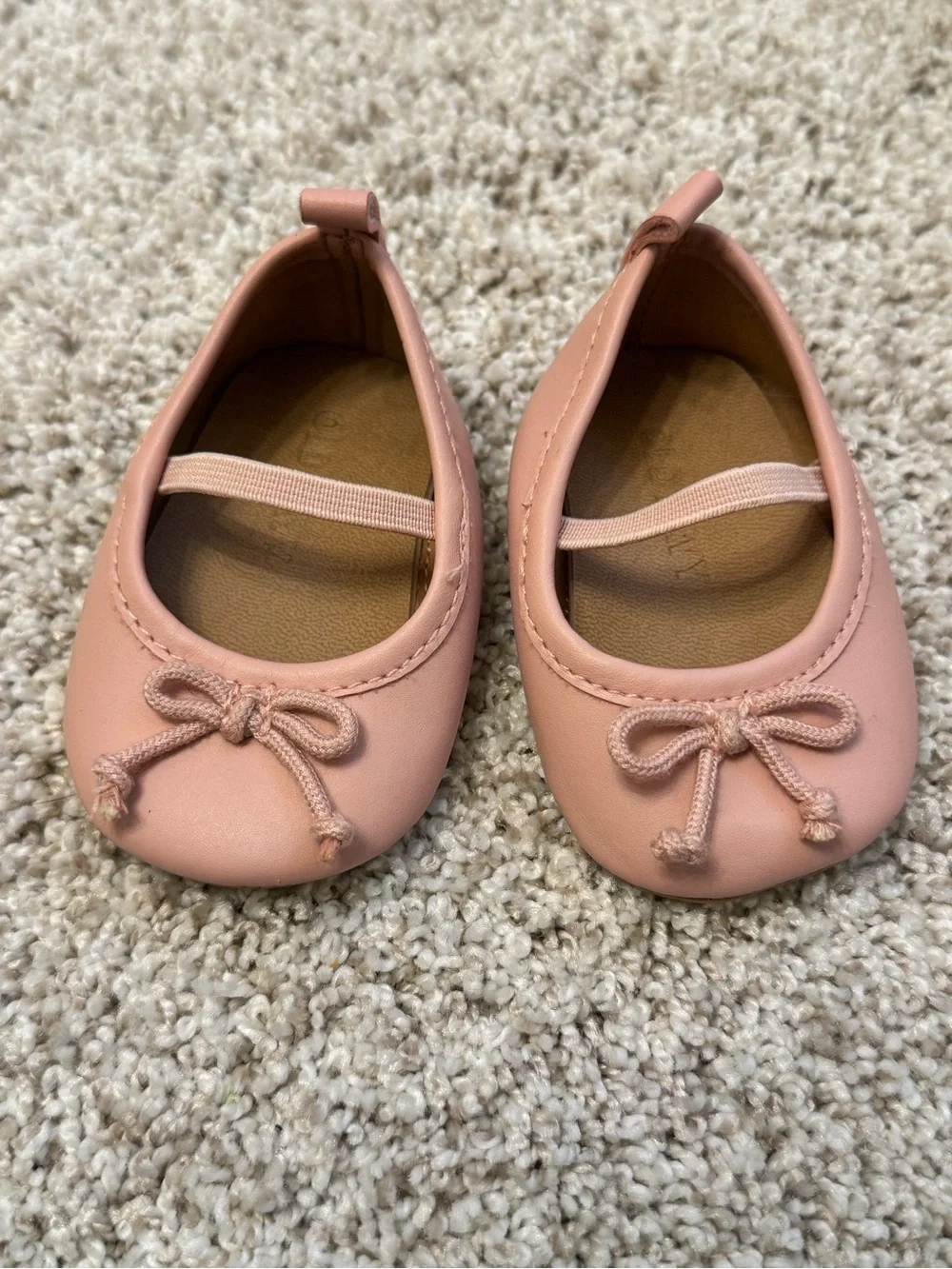 Old Navy Pink Baby Ballet Flats with Bow